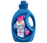 Suavitel Complete Liquid Fabric Conditioner, Laundry Fabric Softener with Fabric Protection Technology, Field Flowers, 100 oz, Enough Liquid For 100 Small Loads