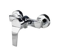 suaywo Bath Shower Mixer Taps Wall Mounted Single Lever Exposed Shower Mixer Tap Universal G1/2 Threaded Shower Faucet for Residential/Hotel