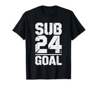 Sub 24 Goal 100 Mile Ultra Runner Pacing Ultramarathon T-Shirt