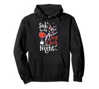 Sub By Day Spell Check By Night Teacher Halloween Pullover Hoodie