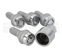 SUB Locking Wheel Bolt Set M12x1.25 24.1mm 60 Degree 17mm Hex - McGard 27216SUB