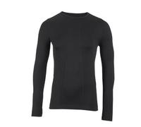 SUB ZERO Factor 1 Plus Thermal Seamless Base Layer Long Sleeve Round Neck Top (Black, Small)