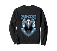 Sub-Zero Mortal Combat Merch Icy Look Sweatshirt