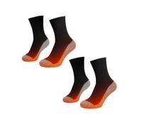 Sub-Zero Thermal Socks 2 Pairs, Heat-Reflective Aluminised Soles, Ultra-Warm Lightweight Winter Socks, Machine Washable, Unisex S/M 5-8 & L/XL 8-12 (UK, Numeric, 5, 8, Regular, Regular)