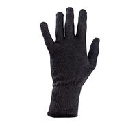SUB ZERO Warm Insulating Seamless Lightweight Thermal Merino Wool Winter Liner Gloves (Black, L/XL)