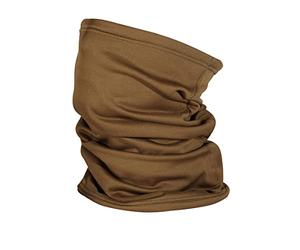 SUB ZERO Winter Neck Warmer 18" Long Super Soft Fleece Thermal Snood Scarf Neck Gaiter Head Over For Walking Running Motorcyclists One Size (Khaki)