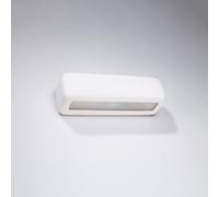 Modern Wall lamp SUBANI GLASS Ceramic WHITE E27 LED SOLLUX up and down Bedroom