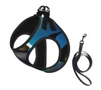 Subaquatic Catfish Print Reflective No Choke Pet Vest Harness,Adjustable Soft Padded Dog Harness With Easy Control Handle