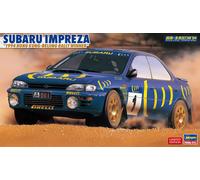 Subaru Impreza 1994 Hong Kong-Beijing Rally 1:24 Plastic Model Kit Hasegawa