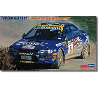 Subaru Impreza, 1996 Rally New Zealand 1:24 Plastic Model Kit HASEGAWA
