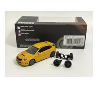 Subaru Impreza 2009 WRX STI Yellow LHD 1:64 Scale BM Creations 64B0221