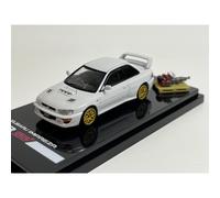 Subaru Impreza 22B STI White Rally Base Car With Engine 1:64 Hobby Japan HJ641041W