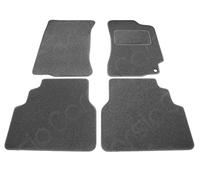 Subaru Impreza Classic 1993 to 2000 4 Piece Set Car Mats UK-Made Tailored Fit Carpet Floor Mats Full Coverage Compatible Accessory Black Trim