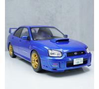 1:18 SOLIDO Subaru Impreza Wrx Sti 2003 Blue SL1812301 Model