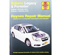 Haynes – Subaru Legacy & Forester Repair Manual – Legacy 2010–2016 / Forester 2009–2016
