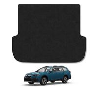 Subaru Outback Estate (2019+) Boot Liner Compatible with Mat Accessory Tailored Fit Protector Anti-Slip Durable Cusstom Fit Dog Friendly Black Trim Binding Easy-Clean All-Weather Dirt Guard