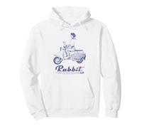 Subaru Vintage 1960's Rabbit Scooter Print Ad Classic Cars Pullover Hoodie
