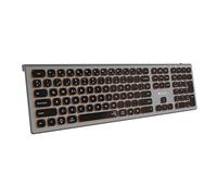 SUBBLIM Master QWERTY Spanish Keyboard Black/Grey