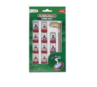 Subbuteo Players Set - Claret/Blue (Tottenham Unofficial)