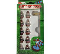 Subbuteo Players Set - Claret/Blue (Tottenham Unofficial)