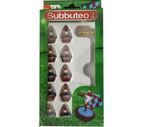 Subbuteo Players Set - Claret/Blue (Tottenham Unofficial)