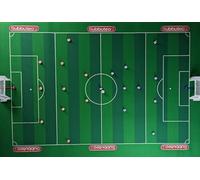 Subbuteo Pitch Deluxe - Premium Crease-Free Table Football Playing Surface | Durable Rubber-Backed Roll-Out Pitch Games, Ages 6+ | Classic Football Tabletop Accessory