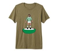 Subbuteo Player Green White Jersey Premium T-Shirt
