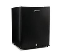 Subcold Aire40 LED Mini Fridge | 40L Table Top Fridge | Quiet & Frost Free for Bedrooms & Hotels | Lockable with Solid door & interior LED light (Black)