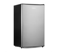 Subcold Cave90 LED Undercounter Stainless Steel Solid Door Beer Fridge | Versatile Wine and Drinks Freestanding Fridge with Reversible Door and Can Dispenser for Home, Office or Man cave | 89 Cans