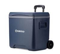 Subcold CHILLY30 Wheeled Cool Box with 2 Ice Packs - Lightweight Insulated Cooler Box on Wheels with Trolley Handle | Insulated Coolbox for Travel, Car, Picnic & Beach | Portable Ice Box Cooler
