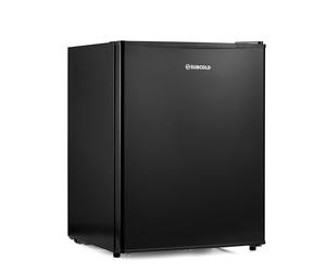 Subcold Eco60F Mini Freezer | 4-Star Table Top Unit | Energy-Efficient Appliance with Adjustable Thermostat & Reversible Door | Customisable Storage Removable Shelf (Black)