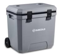 Subcold MASTER38 Wheeled Camping Cool Box 38QT (36L) - Rugged Insulated Cooler Box with PU Insulation | Durable HDPE Shell & Lid | Ice Box with Wheels for Camping, Fishing & Outdoor Use
