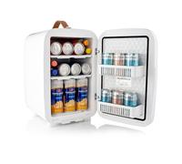 Subcold Pro15 Luxury Mini Fridge Cooler | Compact 15L Portable Small Fridge 12v & 240v | Efficient Quiet Cooling System | Ideal for Bedroom, Office, Beauty & Car (Grey)