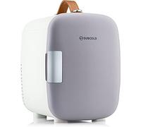 Subcold Pro4 Mini Fridge - Cooler | 4 Litre/6 Cans | AC+USB UK/EU | Portable Small Fridge for Skincare, Bedroom, Dorm, Car, Travel (Matte Grey)