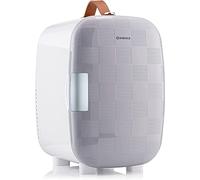 Subcold Pro6 Luxury Mini Fridge Cooler, 6 Litre, 8 Cans, Chequer Grey