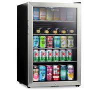 Subcold Super 115 LED Beer Fridge - Black - Stainless Steel
