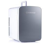 Subcold Ultra 15 Mini Fridge Cooler & Warmer - 3rd Gen - 15L capacity - Compact, Portable and Quiet - AC+DC Power Compatibility (White) [Energy Class Subcold Grey One Size