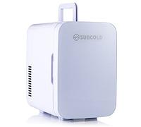 Subcold Ultra 6 Mini Fridge Cooler & Warmer | 3rd Gen | 6L capacity | Compact, Portable and Quiet | AC+USB Power Compatibility (White New)