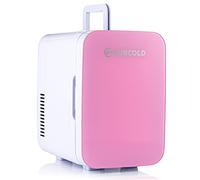 Subcold Ultra 6 Mini Fridge Cooler & Warmer | 6L capacity | Compact, Portable and Quiet | AC+USB Power Compatibility (Pink)