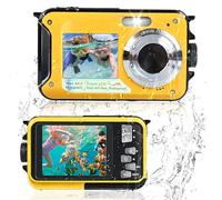 Subcquea Camera, Comius Sharp Digital Underwater Camera 10FT FHD Video 30MP Photo 16X Digital Zoom with 32G Memory Card for Underwater Selfie Diving Swimming