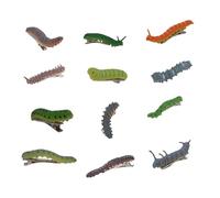 Subcultural Caterpillars Theme Hair Clip Accessory for Adult Various Hairstyle Halloween Haunted Room Decoration 12x Punk Clip