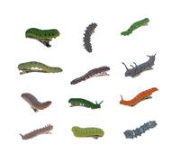 Subcultural Caterpillars Theme Hair Clip Accessory for Adult Various Hairstyle Halloween Haunted Room Decoration 12x Punk Accessories