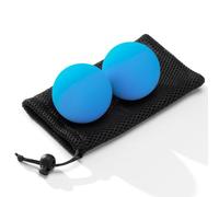 SUBCULTUREPICK Massage Lacrosse Balls for Myofascial Release,Yoga Deep Tissue Massage,Trigger Point Therapy and Foot Plantar Fasciitis,Muscle Soreness Massager Ball (2 Packs) (Blue)