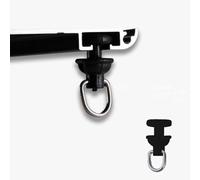 SUBECO Curtain Track Roller, Nano Silent Curtain Track Pulley,Window Decoration Accessories,POM Material Wheel Frame, Stronger Load-Beari