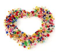SuBeriYi 100Pcs Dried Flowers for Crafts - Mini Dried Flowers for Resin, Tiny Natural Real Dried Pressed Flowers Bulk for DIY, Candles Soap Making, Beautify Nails