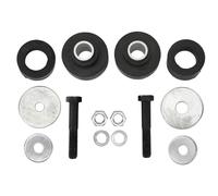 Subframe Radiator Bushing Kit Durable Aluminum Alloy Radiator Support Bushing with Hardware Bolts Washers for Nova 1968 1974