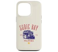 Subic Bay Philippines Estd 1885 Distressed Style Design Case for iPhone 13 Pro