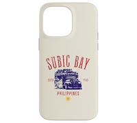 Subic Bay Philippines Estd 1885 Distressed Style Design Case for iPhone 14 Pro Max