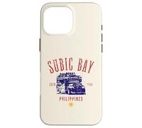 Subic Bay Philippines Estd 1885 Distressed Style Design Case for iPhone 16 Pro Max
