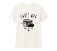 Subic Bay Philippines Estd 1885 Distressed Style Design Premium T-Shirt